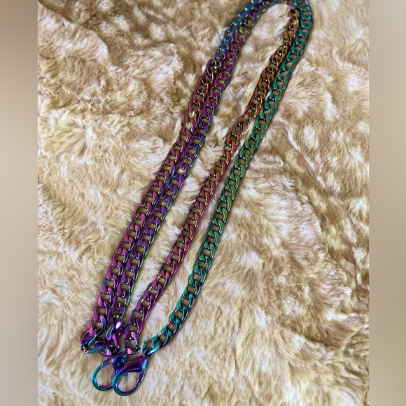 Elle Rainbow Metal Crossbody Replacement Chain - Picture 3 of 7